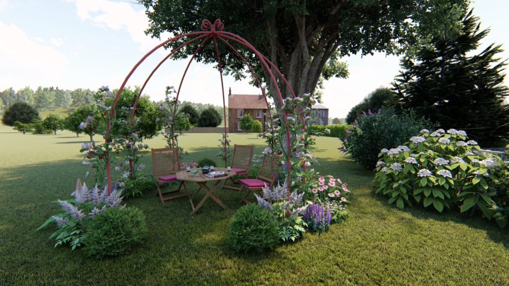 visuel projet de jardin la charmille paysagiste